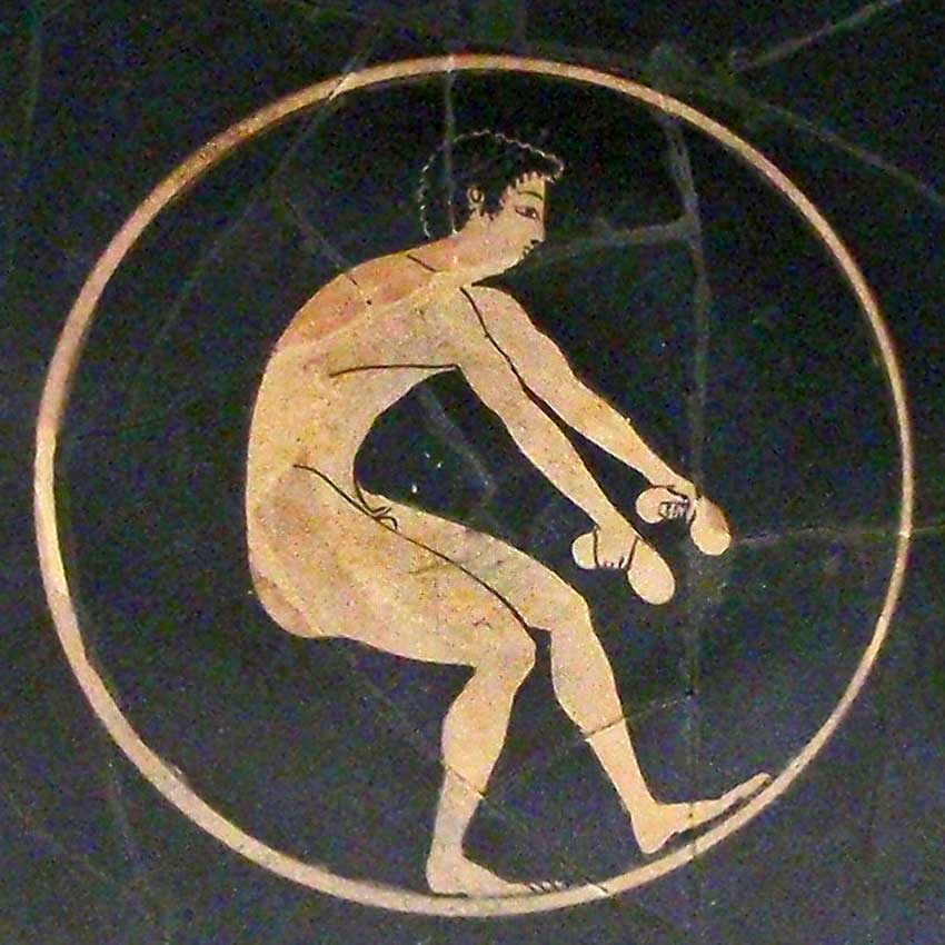 Ок. 500 года до р.Х. Мастер Эпелейос. Музей истории олимпийских игр.