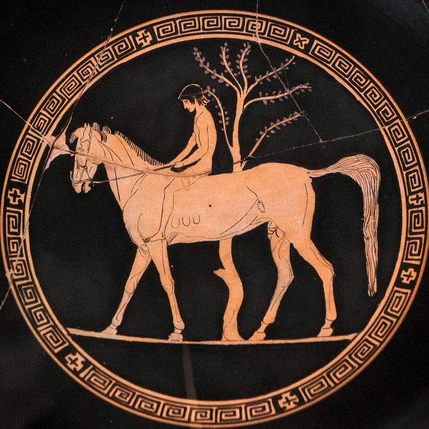 480-470 годы до р.Х. Из Вульчи, Этрурия. Британский музей.