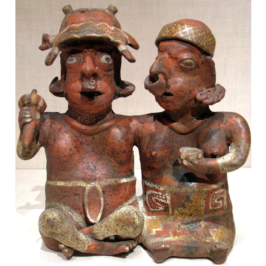 61. I век до р.Х. - II век. Скульптура культуры наярит, современная Мексика, стиль «Ихтлан дель Рио».