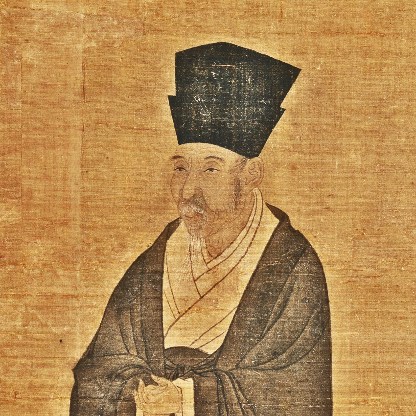 1056 год, не позднее. Портрет Би Шичанга, одного из древних мудрецов.