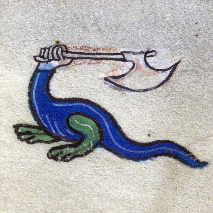 book of hours, Flanders c. 1300-1310 (Baltimore, Walters Art Museum, W.37, fol. 187v)
