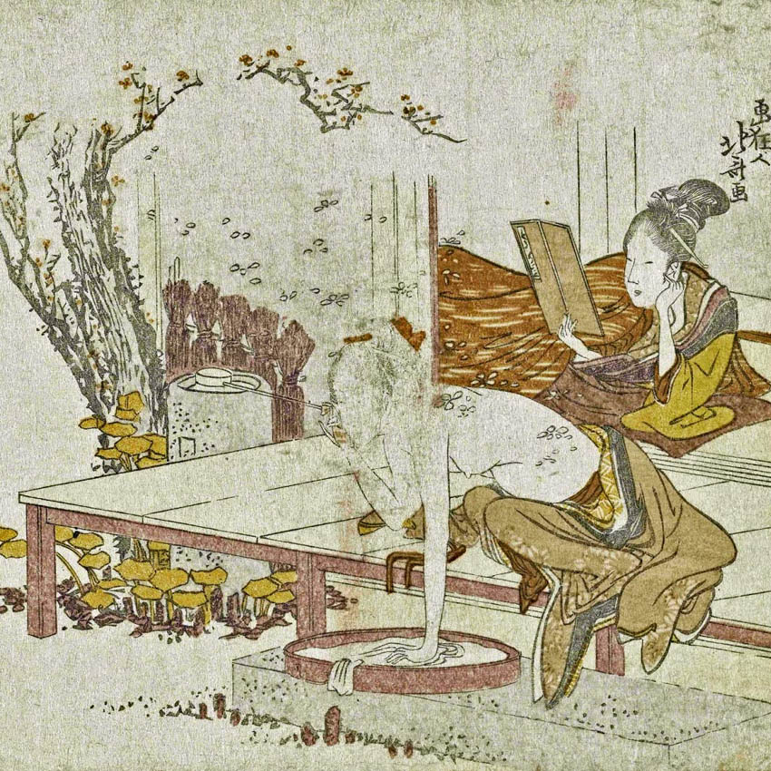 1798 год. Хокусаи.